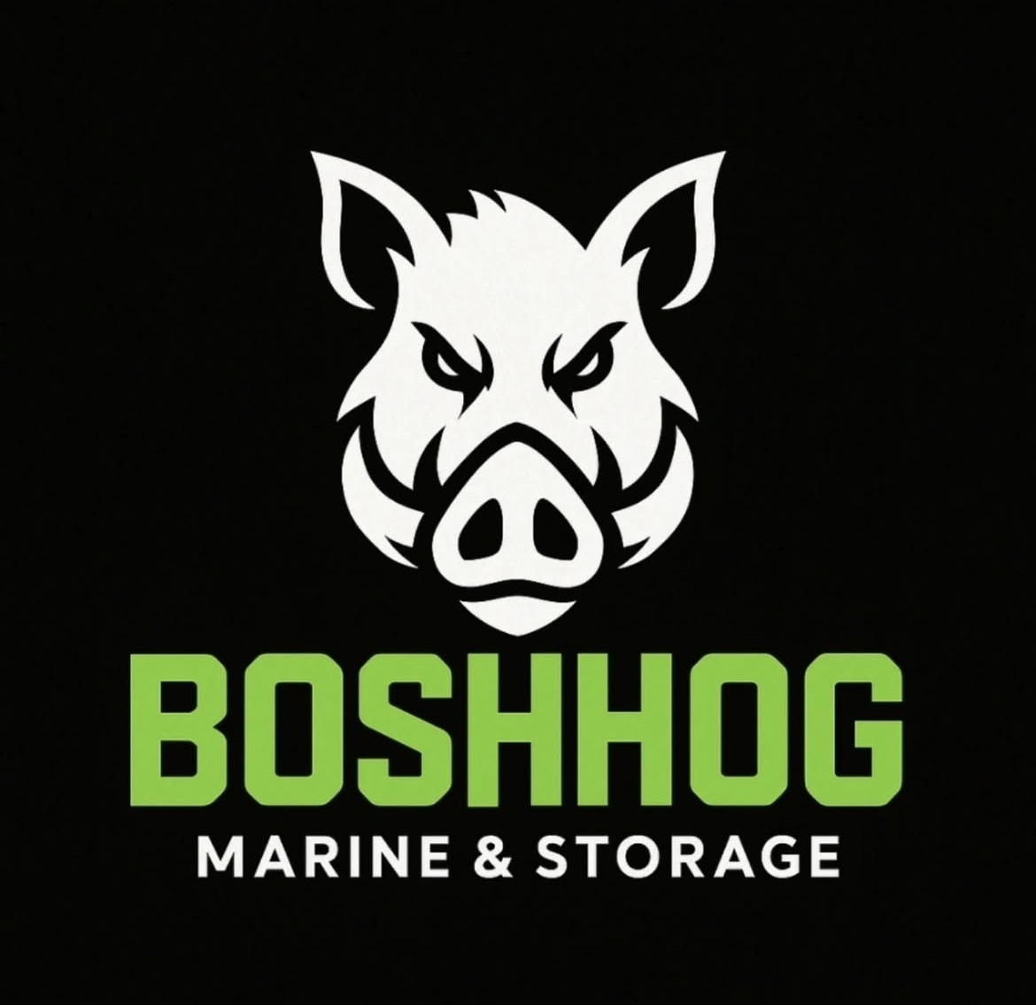 Boshhog Marine and Storage logo